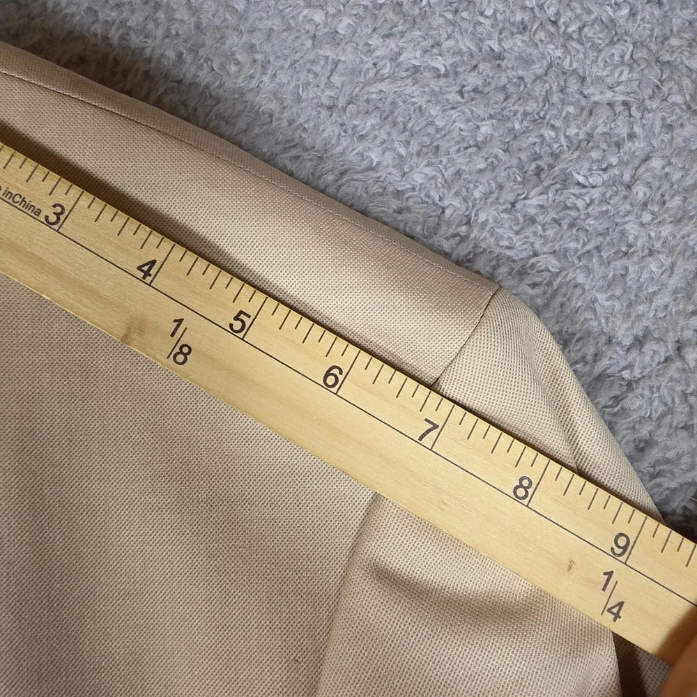 The Black Tux Blazer Mens 46R Tan Tollegno 1900 Italian Wool Suit Jacket